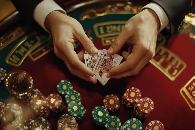 Live dealer table and slot game interface on mijit88